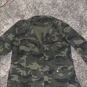Camo utility jacket